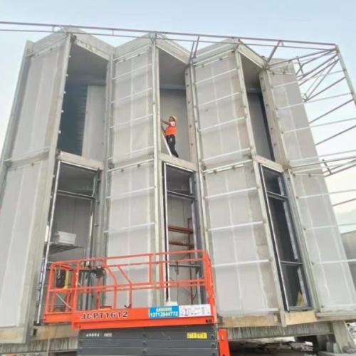 alc隔墻板施工現(xiàn)場(chǎng)